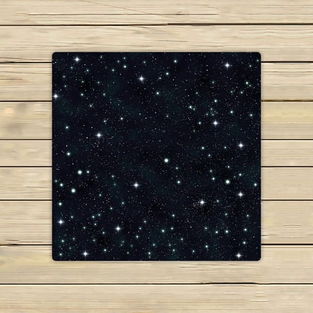 ABPHQTO Starry In The Night Sky Towels Beach Bath Pool Sprot Travel Hand Spa Towel 13x13 Inch