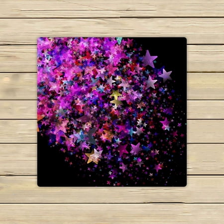 ABPHQTO Stars Towels,Beach Bath Pool Sprot Travel Hand Spa Towel 13x13 Inch