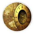 thumbnail image 1 of ABPHQTO Steampunk Clock Design Beach Towel Beach Blanket with Tassels Beach Throw Towel Yoga Mat Picnic Blanket, 1 of 1