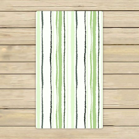 ABPHQTO Strip Vertical Lines Torn Paper Shred Edge Texture Towels,Beach Bath Pool Sprot Travel Hand Spa Towel 16x28 Inch