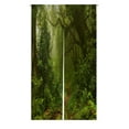 thumbnail image 1 of ABPHQTO Subtropical Forest In Nepal Japanese Noren Curtain Doorway Door Window Treatment Curtains Cotton Linen Curtain 85x150 cm, 1 of 1