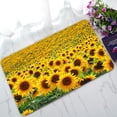 thumbnail image 1 of ABPHQTO Sunflower Field Doormat Entrance Rug Area Rug Floor Mat Home Decor 30x18 Inch, 1 of 1