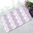 thumbnail image 1 of ABPHQTO Sweet Love Hearts Pattern Lavender Purple Doormat Entrance Rug Area Rug Floor Mat Home Decor 23.5x16.7 Inch, 1 of 1