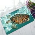 thumbnail image 1 of ABPHQTO Swimming Turtle Doormat Entrance Rug Area Rug Floor Mat Home Decor 30x18 Inch, 1 of 1