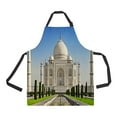 thumbnail image 1 of ABPHQTO Taj Mahal In Sunrise Light Agra Apron Home Kitchen Apron with Pockets, 1 of 1