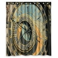 thumbnail image 1 of ABPHQTO The Ancient Astronomical Clock In Prague Waterproof Polyester Shower Curtain and Hooks For Home Decor 60x72 Inch, 1 of 1