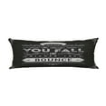 thumbnail image 1 of ABPHQTO The Harder You Fall The Higher You Bounce Body Pillow Covers Pillow Case Protector Pillowcase 20x60 Inch, 1 of 1