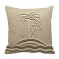 thumbnail image 1 of ABPHQTO The Island With Palm Trees In The Sea Pillow Case Pillow Cover Pillow Protector Two Sides For Couch Bed 20x20 Inch, 1 of 1