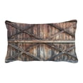 thumbnail image 1 of ABPHQTO The Old Wooden Door - Pillow Case Pillow Cover Pillow Protector Two Sides For Couch Bed 20x30 Inch, 1 of 1