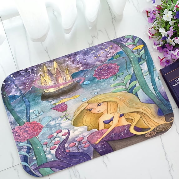 ABPHQTO The Sea Life Doormat Entrance Rug Area Rug Floor Mat Home Decor 23.5x16.7 Inch