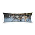 thumbnail image 1 of ABPHQTO Three Wolves Marching Together Body Pillow Covers Pillow Case Protector Pillowcase 20x60 Inch, 1 of 1