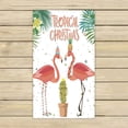 thumbnail image 1 of ABPHQTO Tropical Christmas Plant And Flamingo Towels Beach Bath Pool Sprot Travel Hand Spa Towel 16x28 Inch, 1 of 1