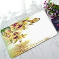 thumbnail image 1 of ABPHQTO Tropical Orchids And Butterfly Doormat Entrance Rug Area Rug Floor Mat Home Decor 30x18 Inch, 1 of 1