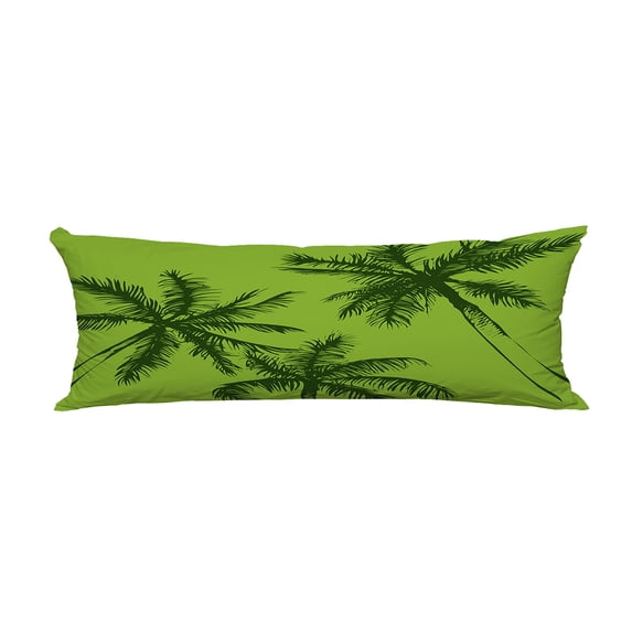 ABPHQTO Tropical Palm Tree Silhouette Body Pillow Covers Pillow Case Protector Pillowcase 20x60 Inch