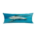 thumbnail image 1 of ABPHQTO Tursiop Dolphin Portrait Eye Ocean Body Pillow Covers Pillow Case Protector Pillowcase 20x60 Inch, 1 of 1