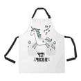 thumbnail image 1 of ABPHQTO Unicorn Apron Home Kitchen Apron with Pockets, 1 of 1