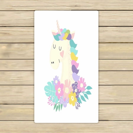 ABPHQTO Unicorn Flower Towels,Beach Bath Pool Sprot Travel Hand Spa Towel 16x28 Inch