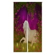 thumbnail image 1 of ABPHQTO Unicorn Japanese Noren Curtain Doorway Door Window Treatment Curtains Cotton Linen Curtain 85x150 cm, 1 of 1