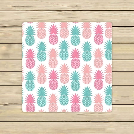 ABPHQTO Vintage Cartoon Colorful Pineapple Towels Beach Bath Pool Sprot Travel Hand Spa Towel 13x13 Inch