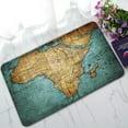 thumbnail image 1 of ABPHQTO Vintage Map Africa Nuremberg Germany Doormat Entrance Rug Area Rug Floor Mat Home Decor 30x18 Inch, 1 of 1