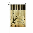 thumbnail image 1 of ABPHQTO Vintage Music Piano Home Outdoor Garden Flag House Banner Size 12x18 Inch, 1 of 1