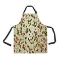 thumbnail image 1 of ABPHQTO Wall Pebble Stone Marble Apron Home Kitchen Apron with Pockets, 1 of 1