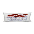 thumbnail image 1 of ABPHQTO Watercolor Poppies Body Pillow Covers Pillow Case Protector Pillowcase 20x60 Inch, 1 of 1