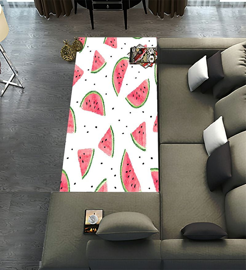 ABPHQTO Watermelon Slices Runner Rug 3.3 x 7ft Long Area Rug Carpet for ...