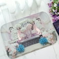 thumbnail image 1 of ABPHQTO Wedding Dais Flowers Doormat Entrance Rug Area Rug Floor Mat Home Decor 23.5x16.7 Inch, 1 of 1