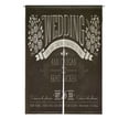 thumbnail image 1 of ABPHQTO Wedding Invitation Vintage Card Free Inf. Chalkboard Japanese Noren Curtain Doorway Door Window Treatment Curtains Cotton Linen Curtain 85x120 cm, 1 of 1
