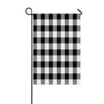 thumbnail image 1 of ABPHQTO White Buffalo Plaid Home Outdoor Garden Flag House Banner Size 12x18 Inch, 1 of 1