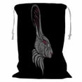 thumbnail image 1 of ABPHQTO White Rabbit Storage Basket Laundry Bag with Drawstring 24x32 Inch, 1 of 3