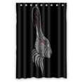thumbnail image 1 of ABPHQTO White Rabbit Waterproof Polyester Shower Curtain and Hooks For Home Decor 48x72 Inch, 1 of 1
