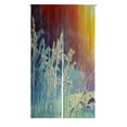 thumbnail image 1 of ABPHQTO Winter Scene Frozenned Flower Pine Forest And Sunset Japanese Noren Curtain Doorway Door Window Treatment Curtains Cotton Linen Curtain 85x90 cm, 1 of 1