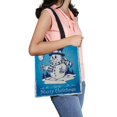 thumbnail image 1 of ABPHQTO Winter Snowman Canvas Bag Reusable Tote Grocery Shopping Bags Tote Bag 14x16 inch, 1 of 2