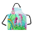 thumbnail image 1 of ABPHQTO Wonderful Unicorn Apron Home Kitchen Apron with Pockets, 1 of 1