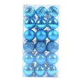 thumbnail image 1 of ABPWLY Christmas Ball Ornaments - 36 Pieces 40mm Christmas Ball Tree Shatterproof Decorations with Hanging Rings Suitable for Christmas Ball Tree Holiday Parties Christmas Home Decoration, 1 of 1