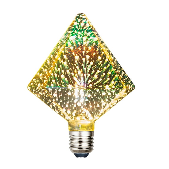 ABPWLY Firework-Bulb Star Light Bulb, 4.5W Firework-Filament Bulb Colorful Lamp for Holiday Christmas Decoration Glass LED Lamp