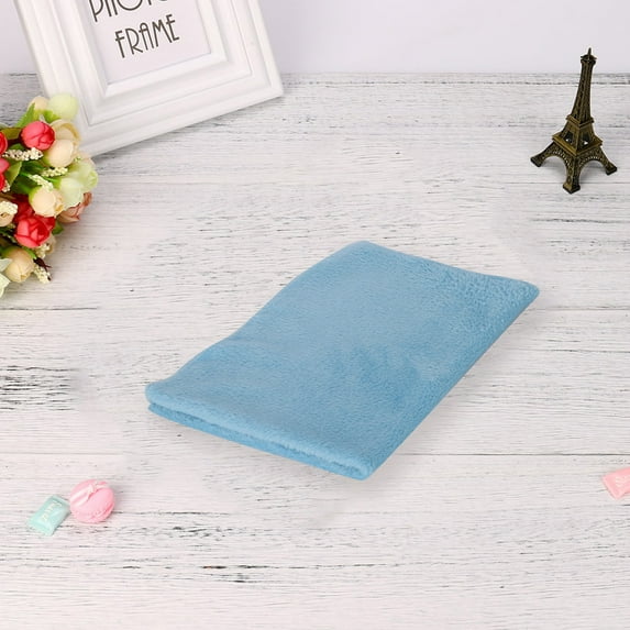 ABPWLY Home 50x70cm Kids Flannel Throw Blanket Soft Warm Coral Plaid for Nursery Bed Home and Kitchen