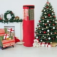 thumbnail image 1 of ABPWLY Home Christmas Tree Storage Bag Non-Woven 30x100cm Red Green Gift Decoration Packaging Organizer with Handle Christmas Gifts, 1 of 6