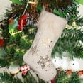 thumbnail image 1 of ABPWLY Home Merry Christmas Santa Stocking Large Hanging Ornament Family Gift Xmas Tree Decor 49x28cm Christmas, 1 of 7
