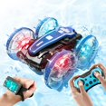 thumbnail image 1 of ABPWLY Toys Amphibious Remote Control Car Water and Land All Terrain Vehicle 360 Rotation Double Sided Stunt Toy Gift Toys, 1 of 6