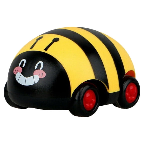 ABPWLY Toys Childrens Plastic Insect Pull Back Truck Toy Fun Crawling Bug Vehicle for Children 1-3 Years Cute Stuff