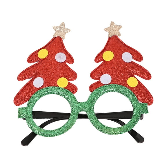 ABPWLY Toys Christmas Glasses Frame Stereo 3D Novelty Eyewear Adult Children Party Decoration 9 Styles Game