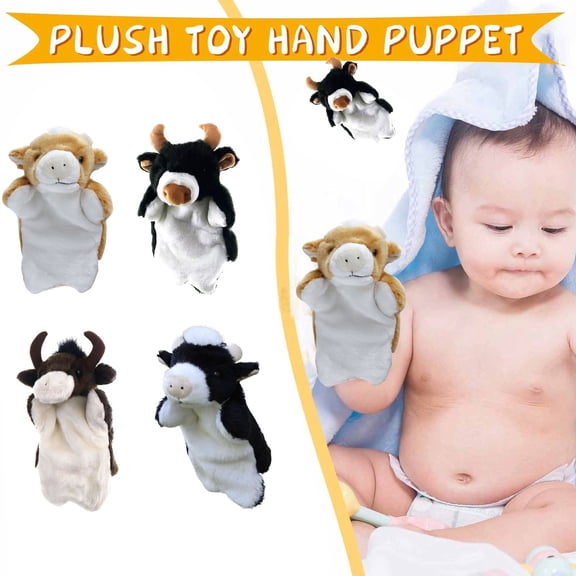ABPWLY Toys Cute Little Toy Hand Puppet Parent Child Doll Hand Puppet for Role Playing Storytelling Interactive Play Outdoor Games