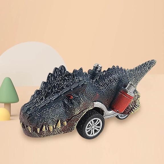 ABPWLY Toys Dinosaur Inertia Car Toy Mini Simulation Horned Stegosaurus Tyrannosaur Model Push and Go Vehicle Girl Toys