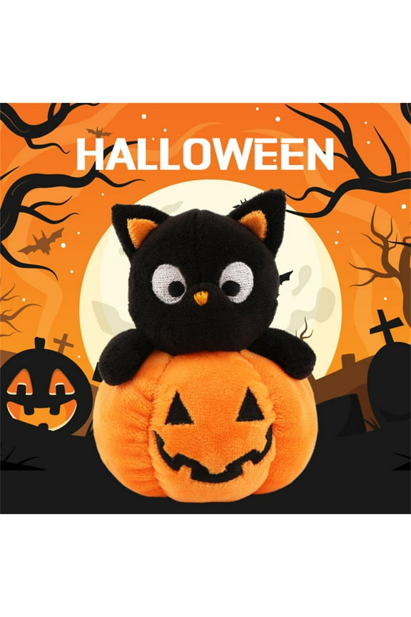 ABPWLY Toys Halloween Cute Ghost Plush Doll Small Ornament for Bag Charm Gift and Spooky Decor Toys for Girls