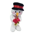 thumbnail image 1 of ABPWLY Toys Musical Dancing Singing Santa Claus Christmas Decoration Novelty Toy with Scarf 15x16x32cm Soft Plush Battery Operated Party Festive Gift for Kids Play Kitchen, 1 of 5