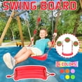 thumbnail image 1 of ABPWLY Toys Plastic Elastic Board Non Slip Teenager Seat with Height Rope Childrens Outdoor Garden Swing for Indoor and Outdoor Use Birthday Gifts, 1 of 7