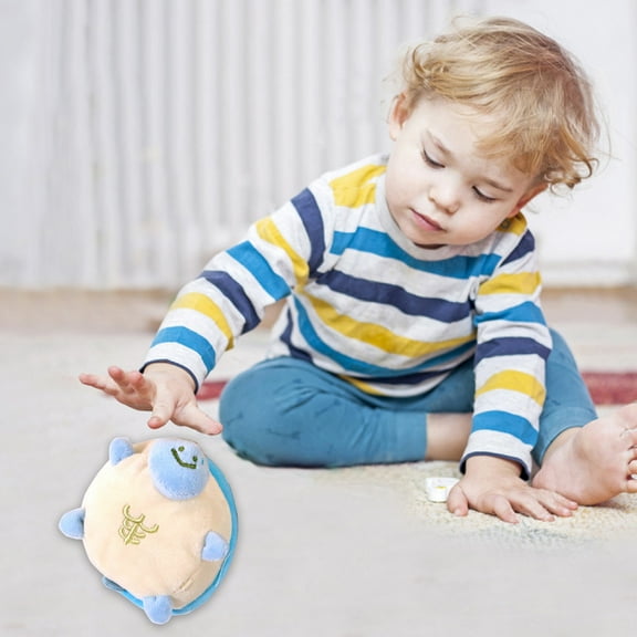 ABPWLY Toys Plush Turtle Squeaky Toy for Childrens Imaginative Play and Role Playing Soft Fabric and Interactive Sound Feature Kids Toys
